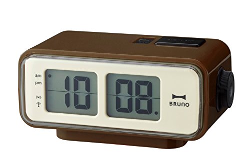 イデアインターナショナル BRUNO LCDレトロアラームクロック S
